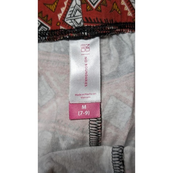 No Boundaries Elephant Print Fashion Leggings Casual Pants Medium - Picture 4 of 5